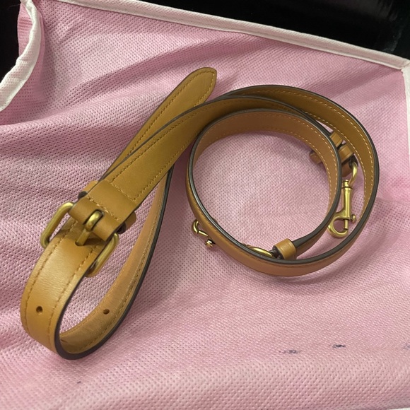 Coach Zoe CarryAll 693 leather woman’s handbag!  Coral Orange and Pink - Picture 3 of 5